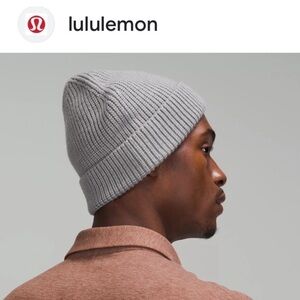 lululemon athletica Gray Knit Beanie